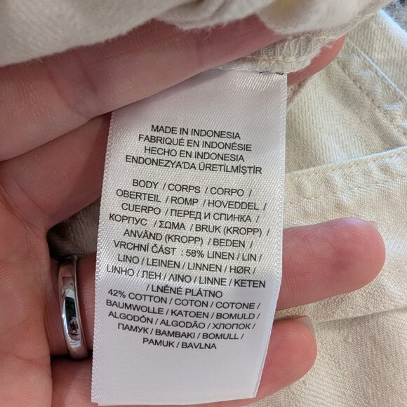 POLO RALPH LAUREN Nwt Belted Jogger 26 Cream Beige Light Tan Khaki Bone - Picture 12 of 14